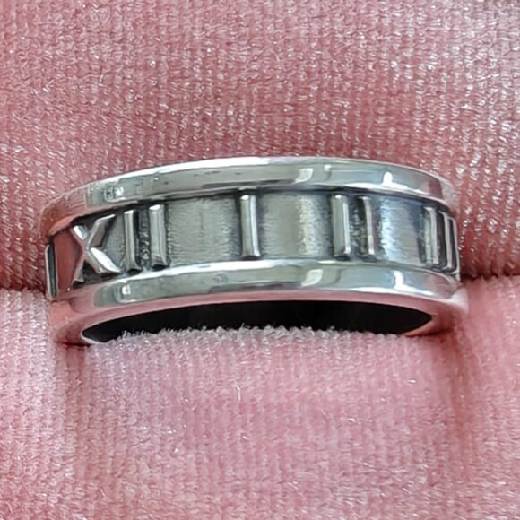 TIFFANY & CO Atlas Roman Numerals Authentic Rare Vintage - Picture 1 of 3